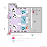 PHARMACIE HAUTS VALLONS APRES TRAVAUX ESPACES USAGE ET MANOEUVRE DE ROTATION