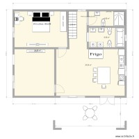 maison 80m² + terrasse 20 m²