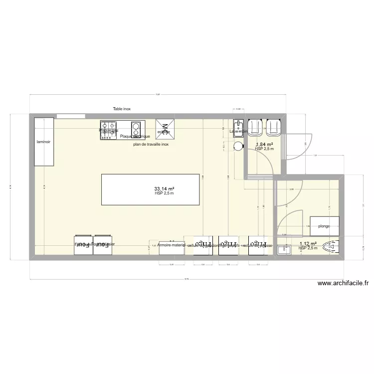 anais patisserie. Plan de 3 et 36 m² anais patisserie. Plan de 3 et 36 m²