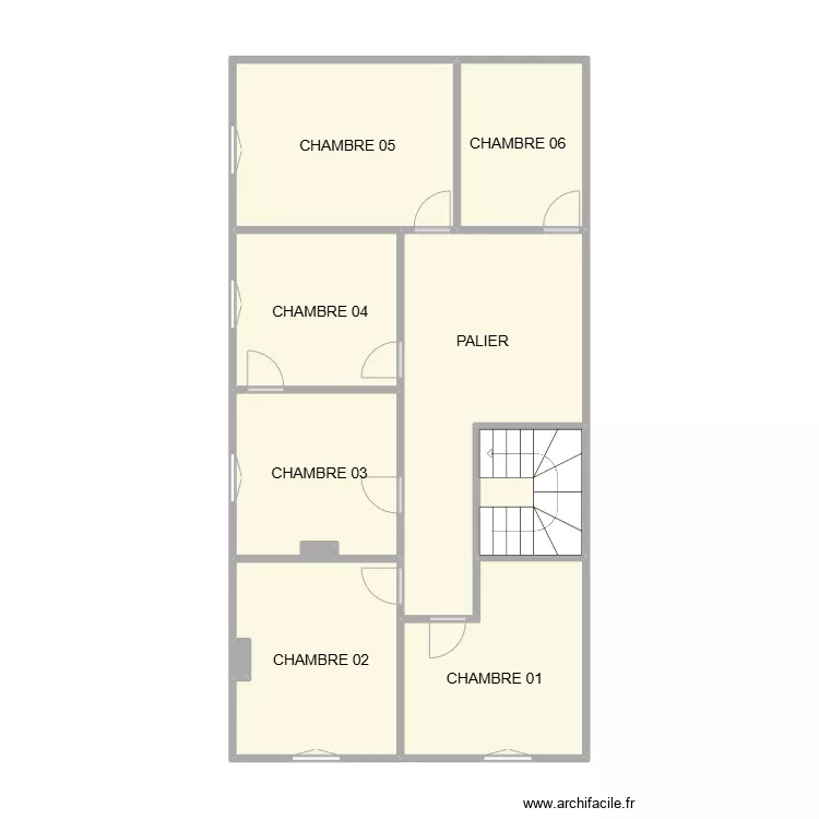 ETAGE MAS DES CAPITAINES. Plan de ETAGE MAS DES CAPITAINES. Plan de