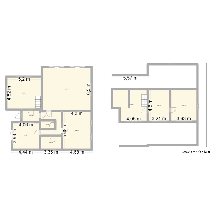 PLAN_MH. Plan de 11 pièces et 190 m2