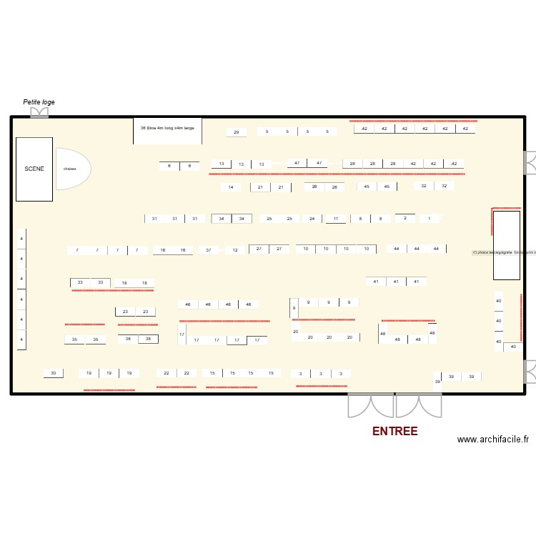 plan de secours saison 6 v1. Plan de 1 pièce et 1115 m2