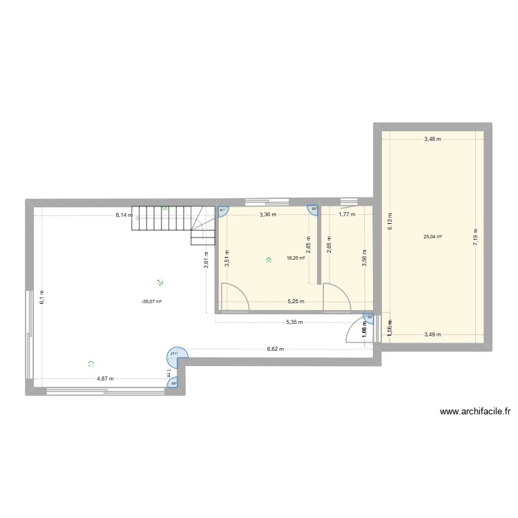 locquemeau. Plan de 0 pièce et 0 m2