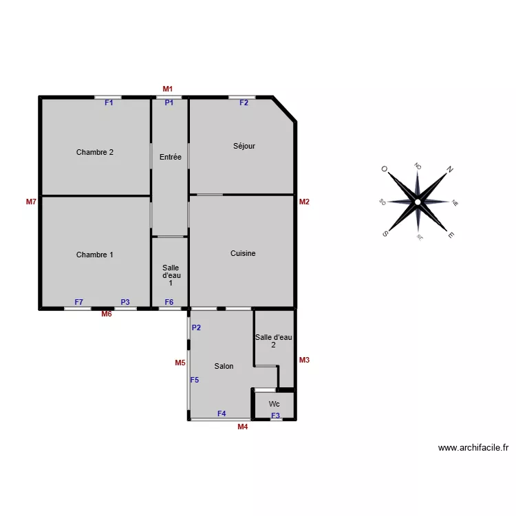 Trumet DPE. Plan de 9  et 93 m²