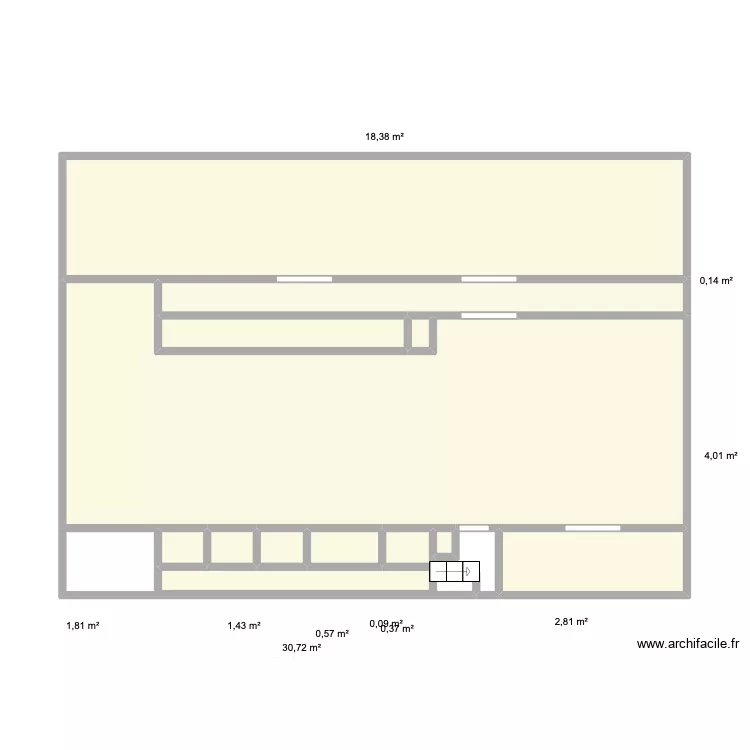 inter marche Villiers le boullet. Plan de inter marche Villiers le boullet. Plan de