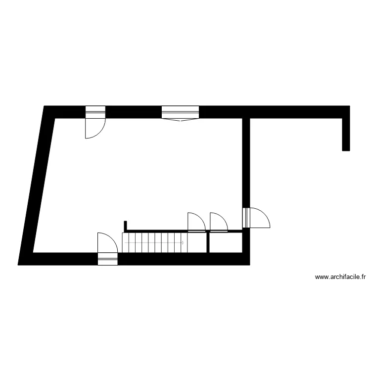 HOFFMANN rdc duplex. Plan de 
