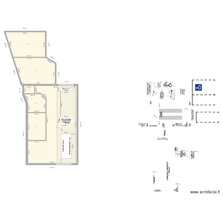 Projet CCT VL ANGER Leroux 25/02 v1. Plan de 6 pièces et 285 m2