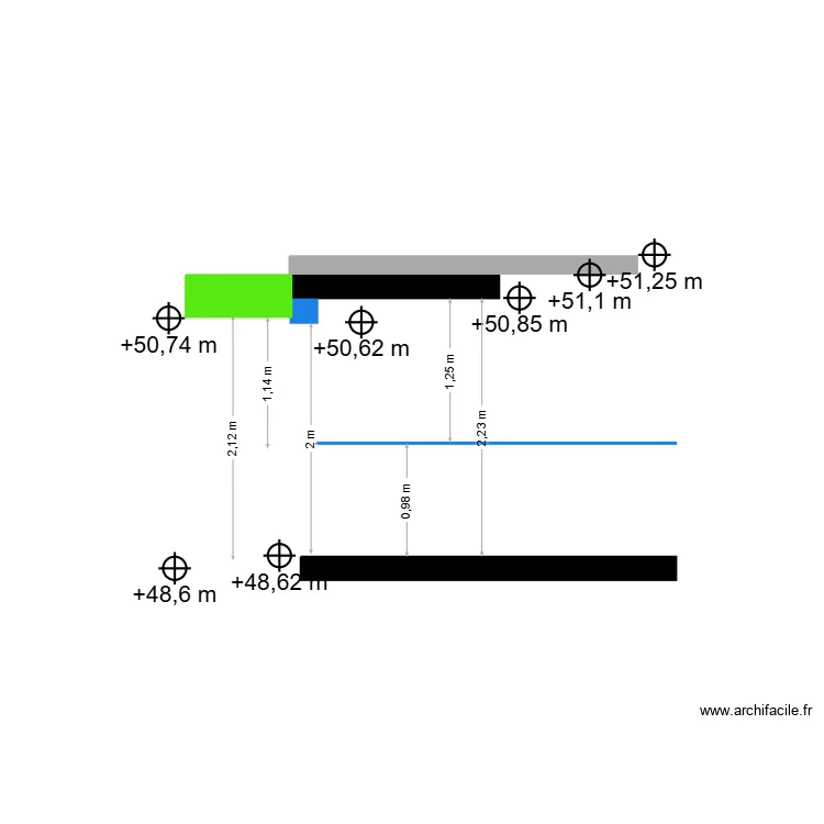 coupe sous sol mazu. Plan de coupe sous sol mazu. Plan de