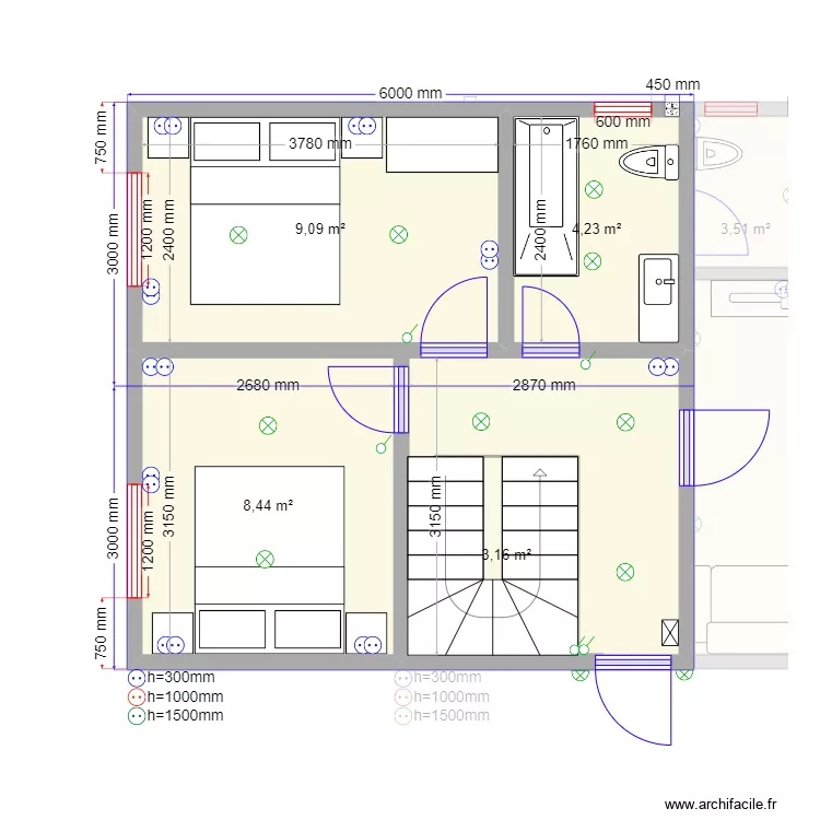 ЕБ 4 эл. Plan de 