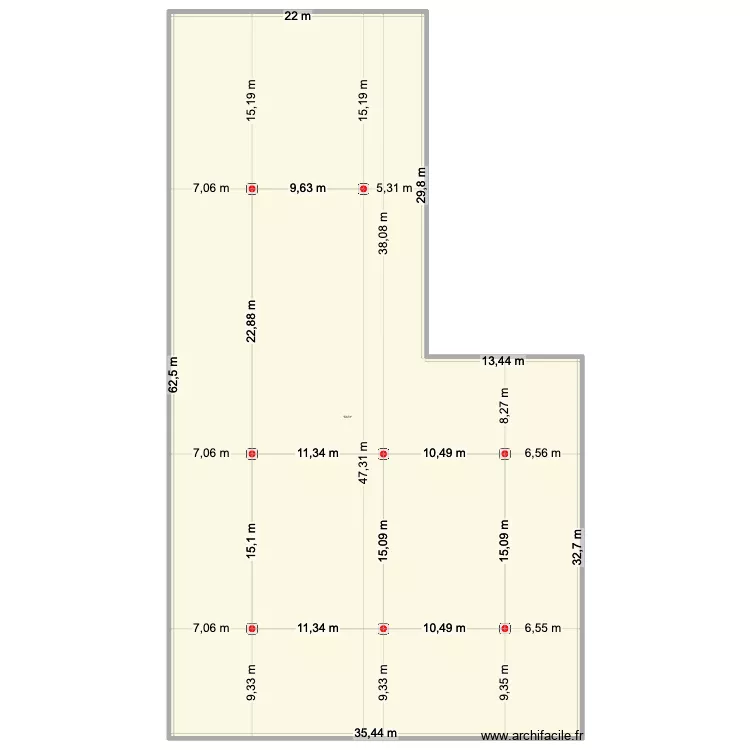 LA CHATAIGNERAIE. Plan de 1 et 1814 m² LA CHATAIGNERAIE. Plan de 1 et 1814 m²