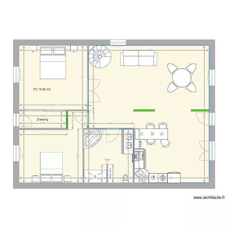 Ol&eacute;na Ecuelles projet 3.1. Plan de 