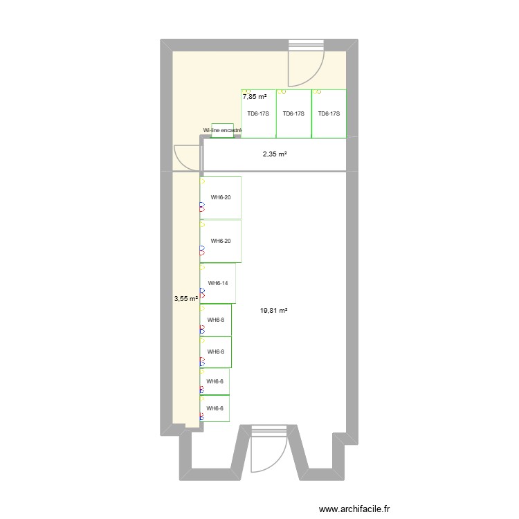 SNA. Plan de 0 pièce et 0 m2