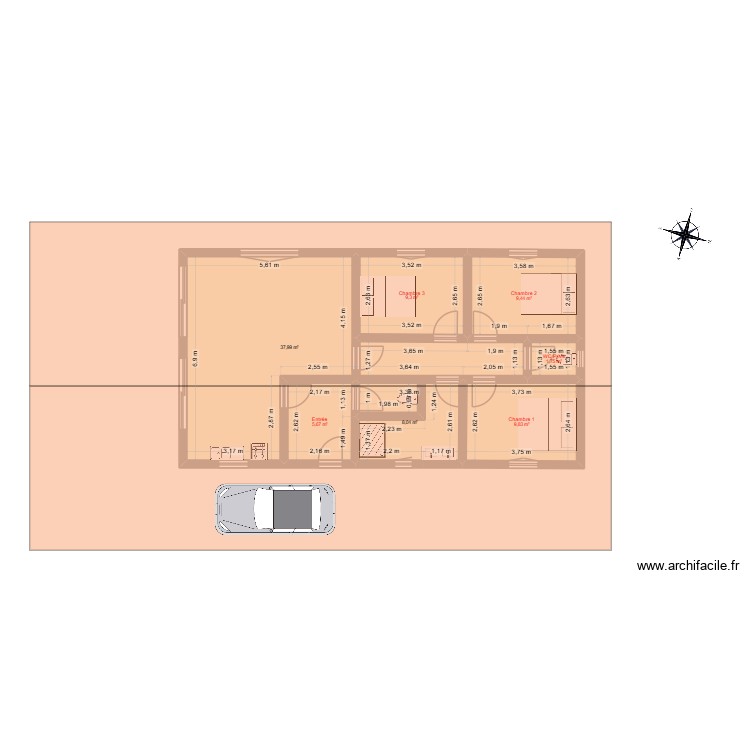 plan. Plan de 0 pièce et 0 m2