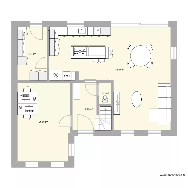 Thoricourt V3. Plan de 12  et 162 m²