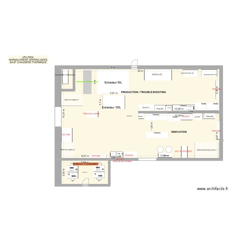 hall pilote ROSE DE MAI 09.09.2025-2. Plan de 2 pièces et 241 m2