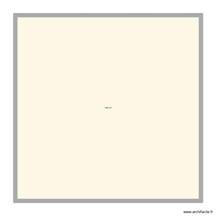 UMS. Plan de 1  et 144 m²