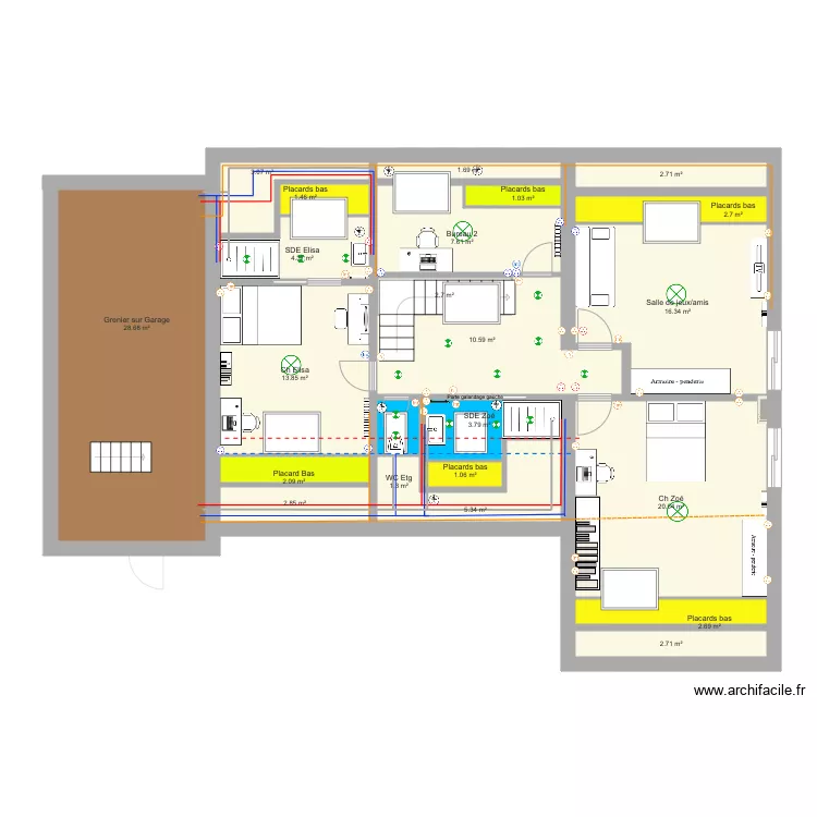 Plans Comete Final Amenage Plan elec. Plan de 