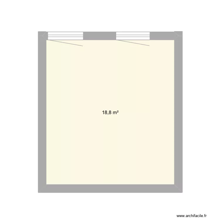 Studio Beunet - Mesures. Plan de 1 et 19 m² Studio Beunet - Mesures. Plan de 1 et 19 m²