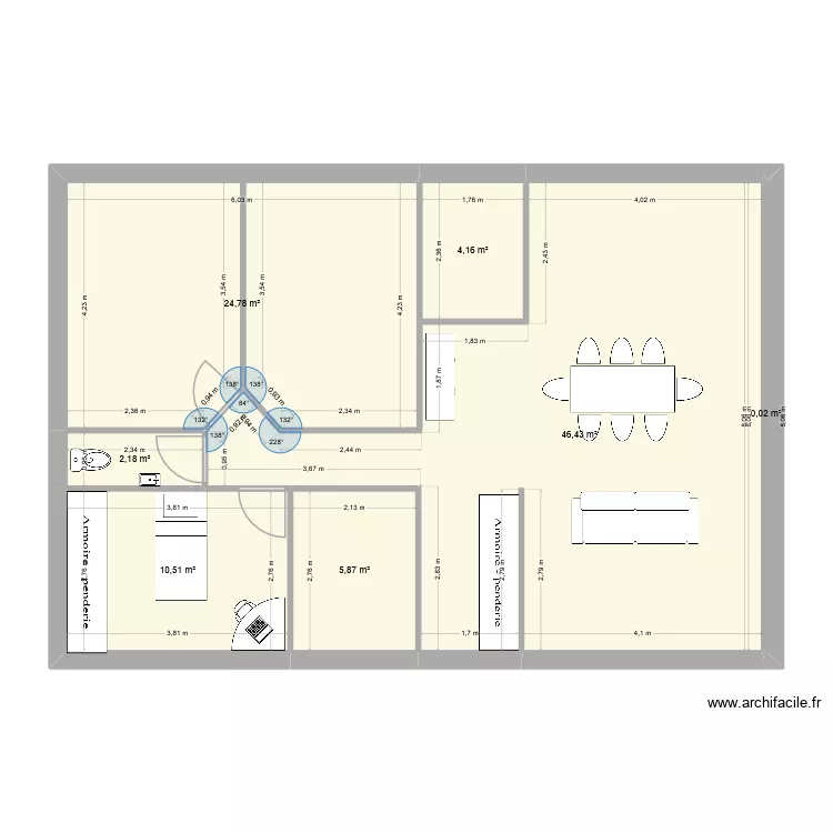 APS2. Plan de 7 et 94 m² APS2. Plan de 7 et 94 m²