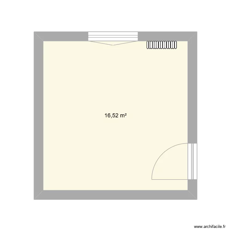 chambre FMI. Plan de 1 et 17 m² chambre FMI. Plan de 1 et 17 m²
