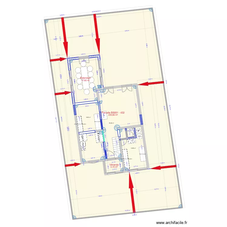 Plan maison jvm. Plan de 6 pièces et 419 m² Plan maison jvm. Plan de 6 pièces et 419 m²