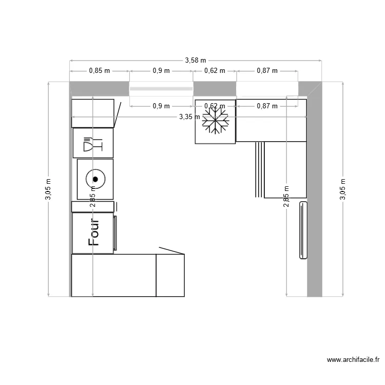 cuisine 25. Plan de cuisine 25. Plan de