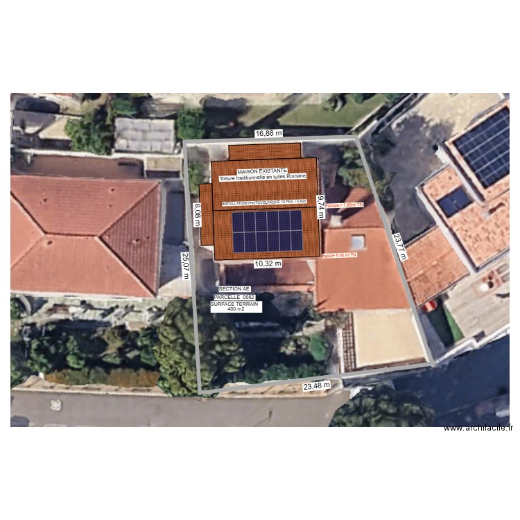 BINDI PLAN DE MASSE. Plan de 0 pièce et 0 m2