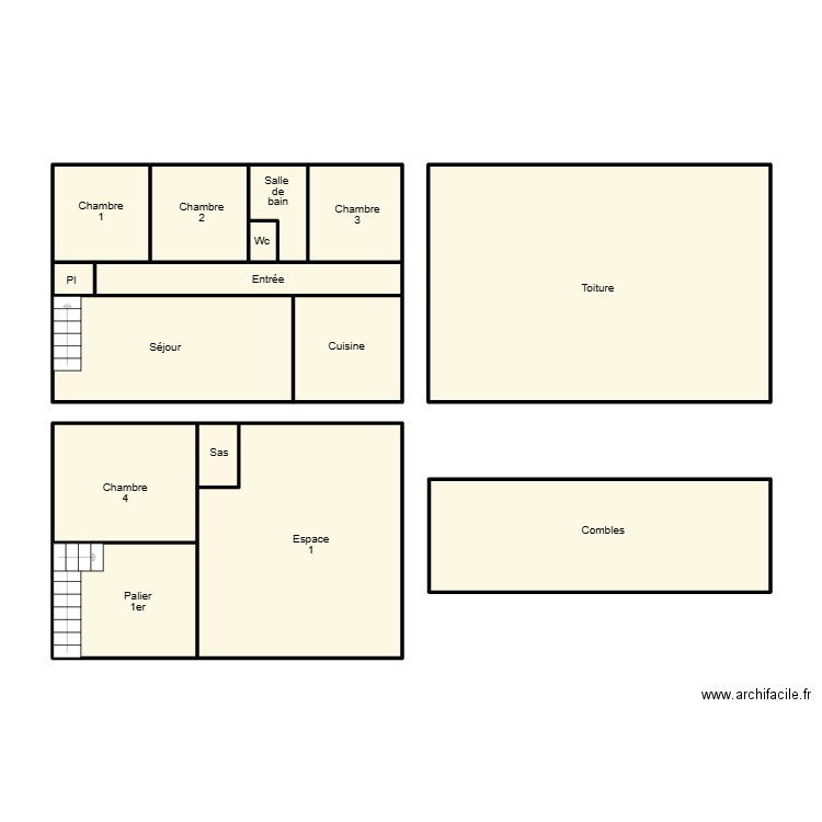 PLEUVEN GAYRIN MAISON DU FOND. Plan de 0 pièce et 0 m2