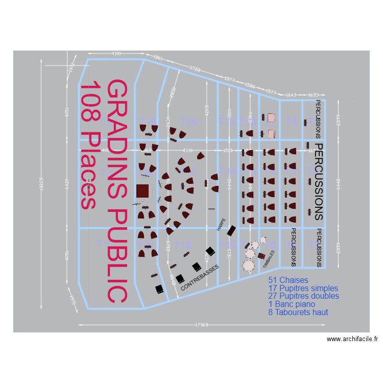 Plateau Symphonique Octobre 2025. Plan de 0 pièce et 0 m2