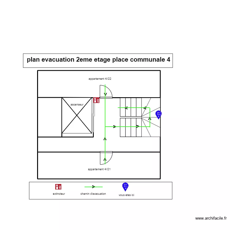 2eme etage communale 4. Plan de 