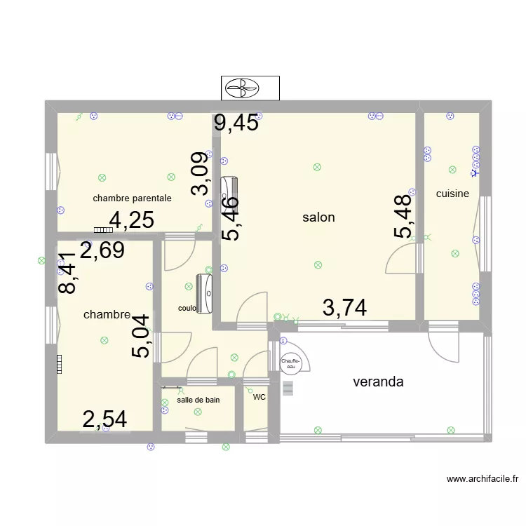 Marchand Vincent. Plan de 5 Pièces et 72 m² Marchand Vincent. Plan de 5 Pièces et 72 m²