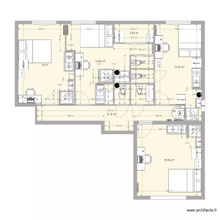RICHELIEU VF. Plan de 