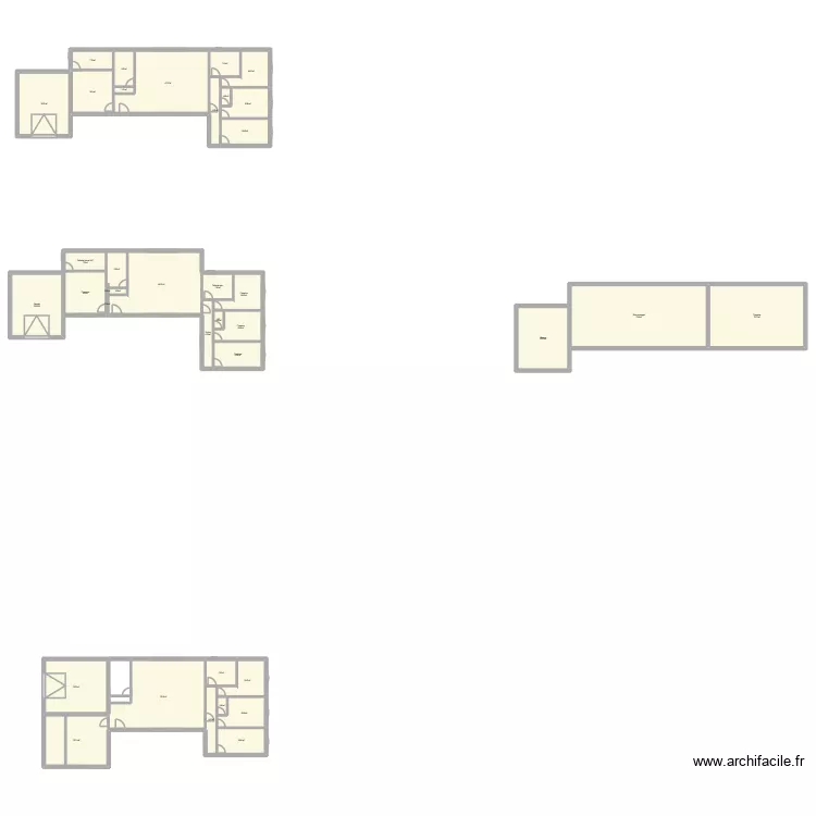 plan Maison. Plan de 38 Pièces et 649 m²