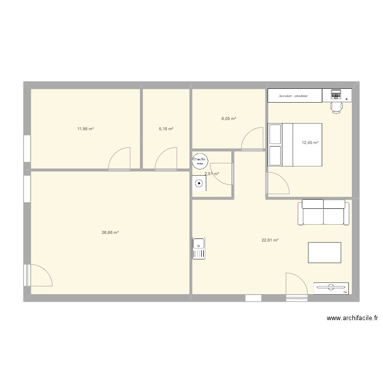 immeuble rdc. Plan de 0 pièce et 0 m2