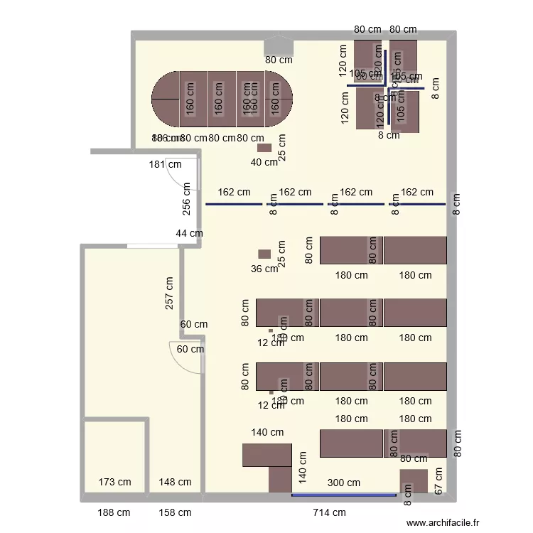 nouvelle salle 6. Plan de 