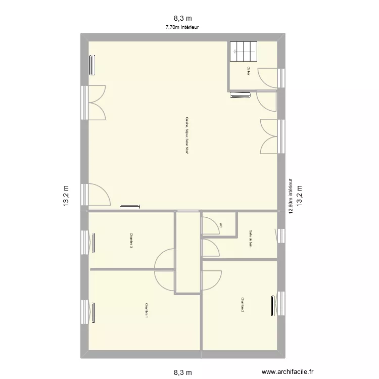 DOSSIER KRIZAN. Plan de 5 et 95 m² DOSSIER KRIZAN. Plan de 5 et 95 m²