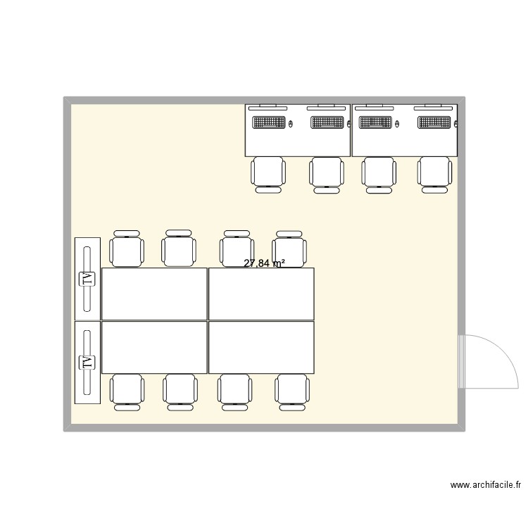 Aménagement PCO. Plan de 0 pièce et 0 m2