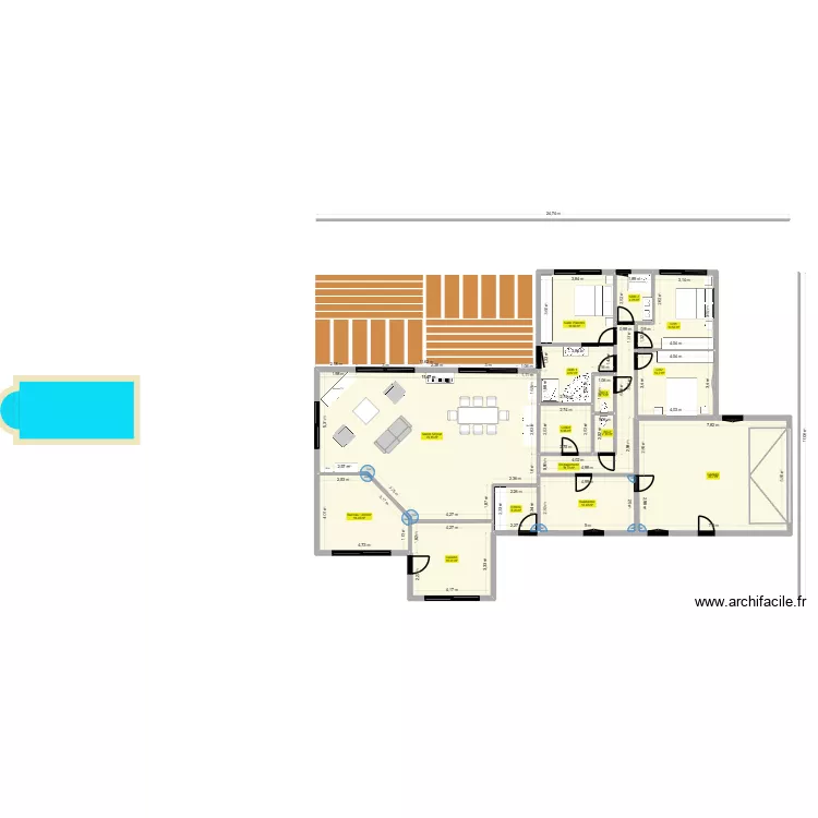 Cagnac 9. Plan de 15 et 252 m² Cagnac 9. Plan de 15 et 252 m²