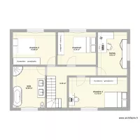 &eacute;tage plan maison 1