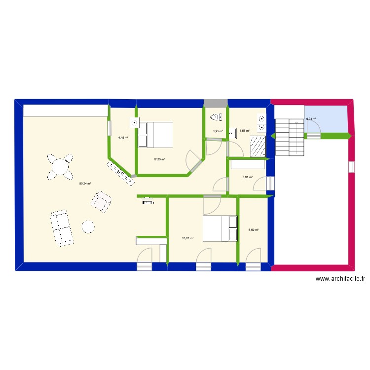 Ph 2025 4. Plan de 9 pièces et 112 m2