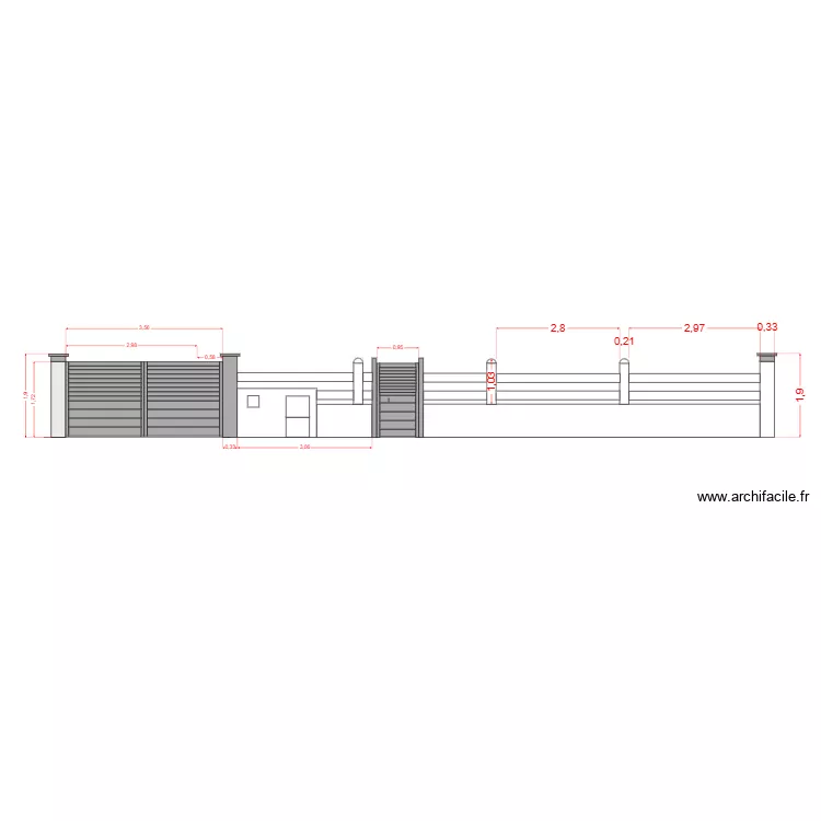 projet ACF-1. Plan de 