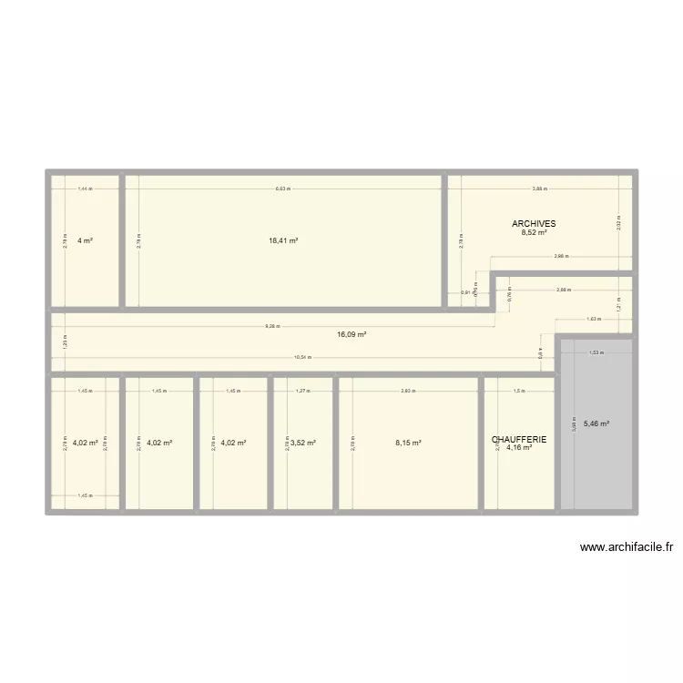Box locations (2). Plan de 11 et 80 m² Box locations (2). Plan de 11 et 80 m²