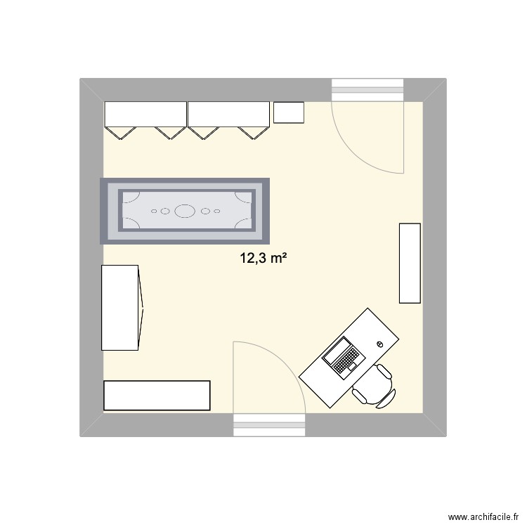 Grand box Harmo. Plan de 0 pièce et 0 m2