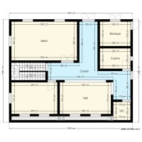 plan de terrain 12mx10m Client 22 40 72 27