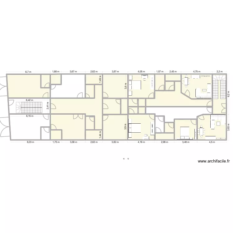 sicap natangué. Plan de 25 et 238 m² sicap natangué. Plan de 25 et 238 m²
