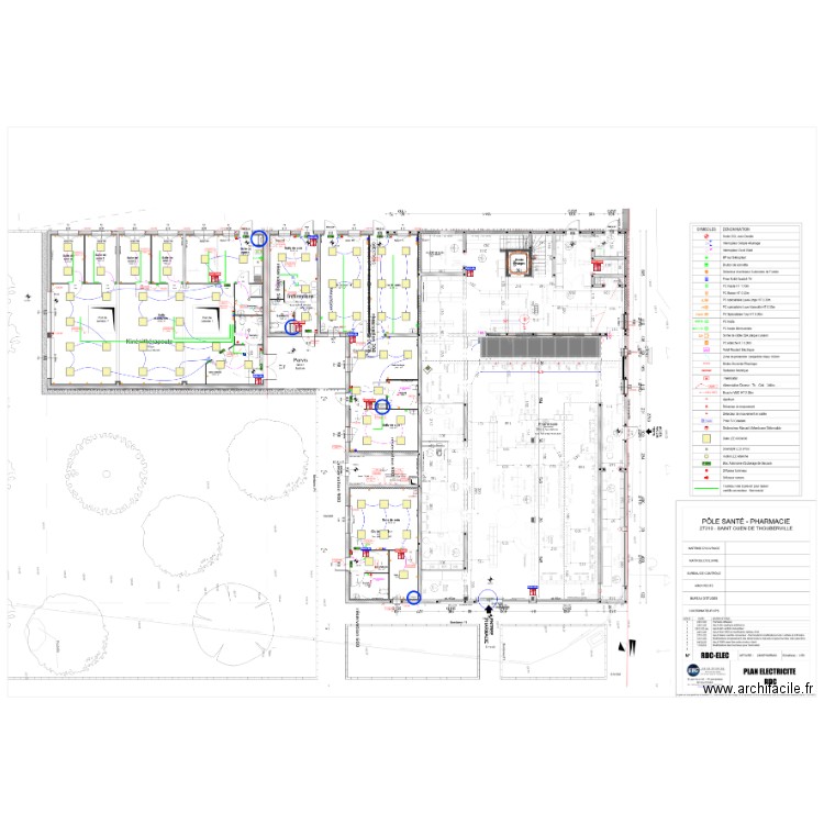 Pôle Santé St Ouen - Implantation Ext. Plan de 0 pièce et 0 m2