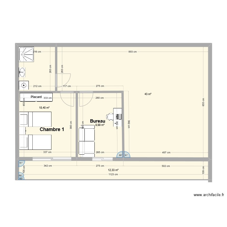 La Calypso BREST. Plan de 0 pièce et 0 m2