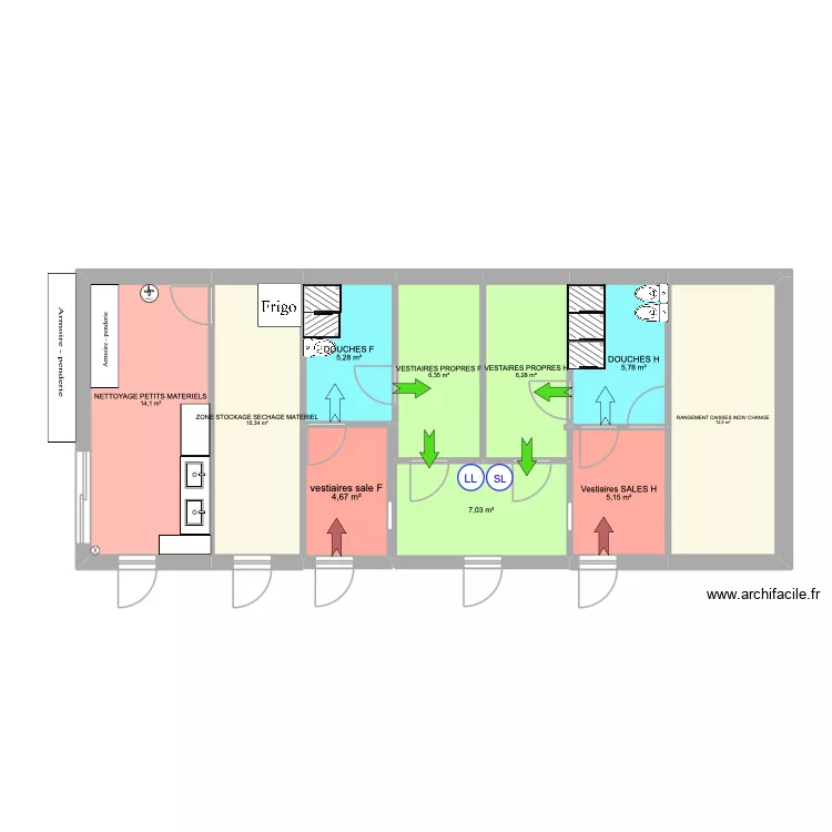 PROJET TOXfu CIS CARQUEFOU. Plan de 10 Pièces et 77 m² PROJET TOXfu CIS CARQUEFOU. Plan de 10 Pièces et 77 m²