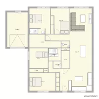 maison actuelle vraie mesure - extension