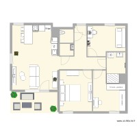 Appartement F4 lot 6 Le Clos des Vignes à Hésingue